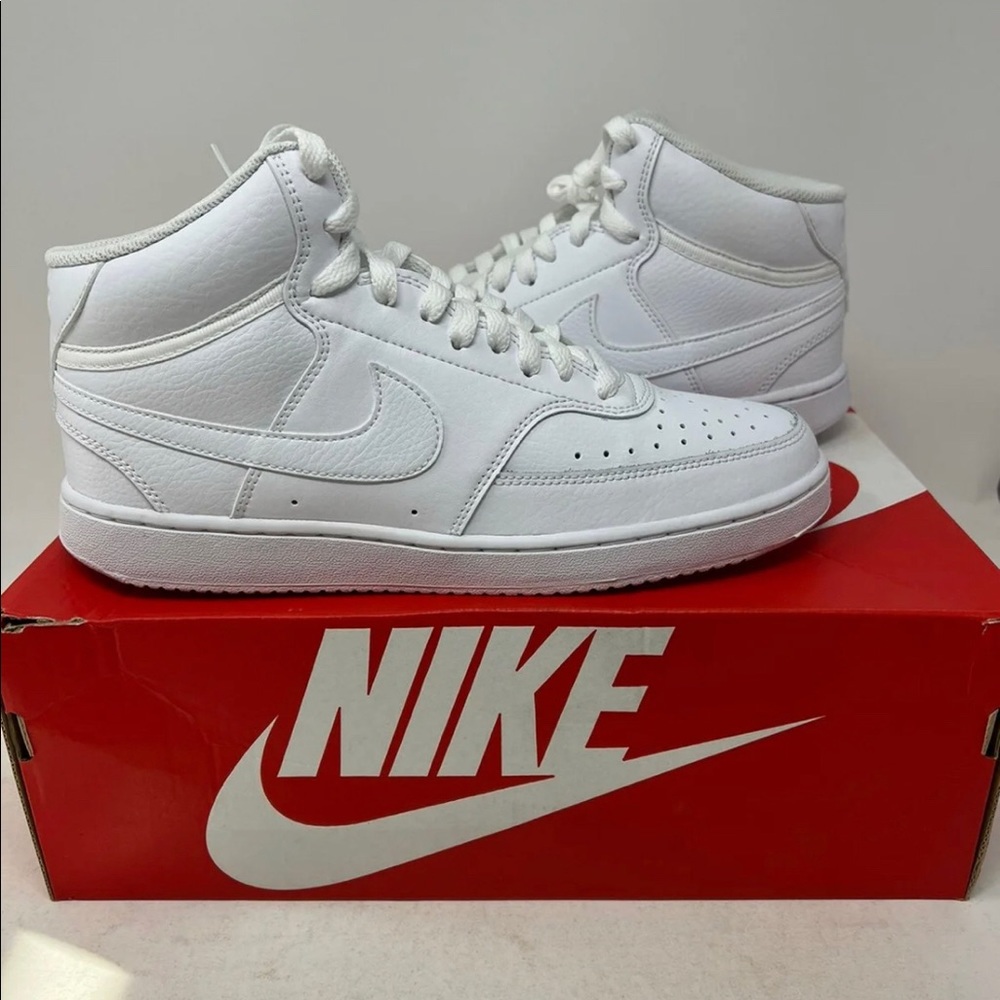 Women’s Nike Mid Court Vision 9.5 All White